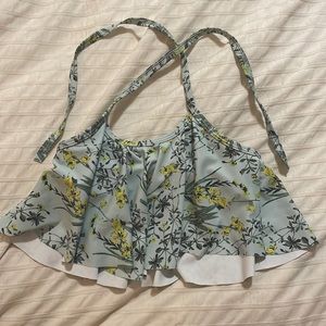 Kortni jean swing top wildflower print